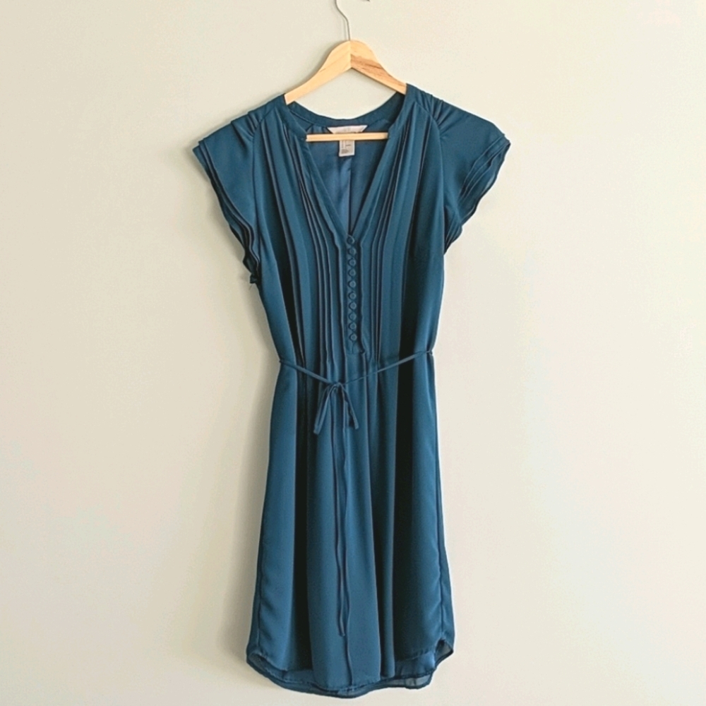 H&M teal dress
